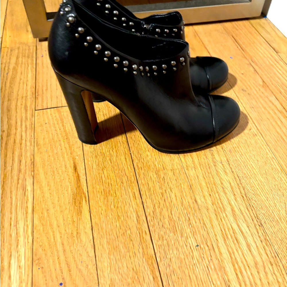 Prada Black Studded Women's Heels